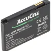 AccuCell Akku passend für Motorola V3 Razr, PEBL SNN5696, BA700, 900mAh