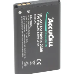 AccuCell Akku passend für Nokia 2300, BL-5C, 1100mAh