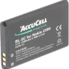 AccuCell Akku passend für Nokia 3120, BL-5C, 1100mAh