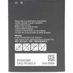AccuCell Akku passend für Samsung Galaxy Xcover 5, SM-G525F, Li-Polymer, 3,8V, 3000mAh, 11,4Wh