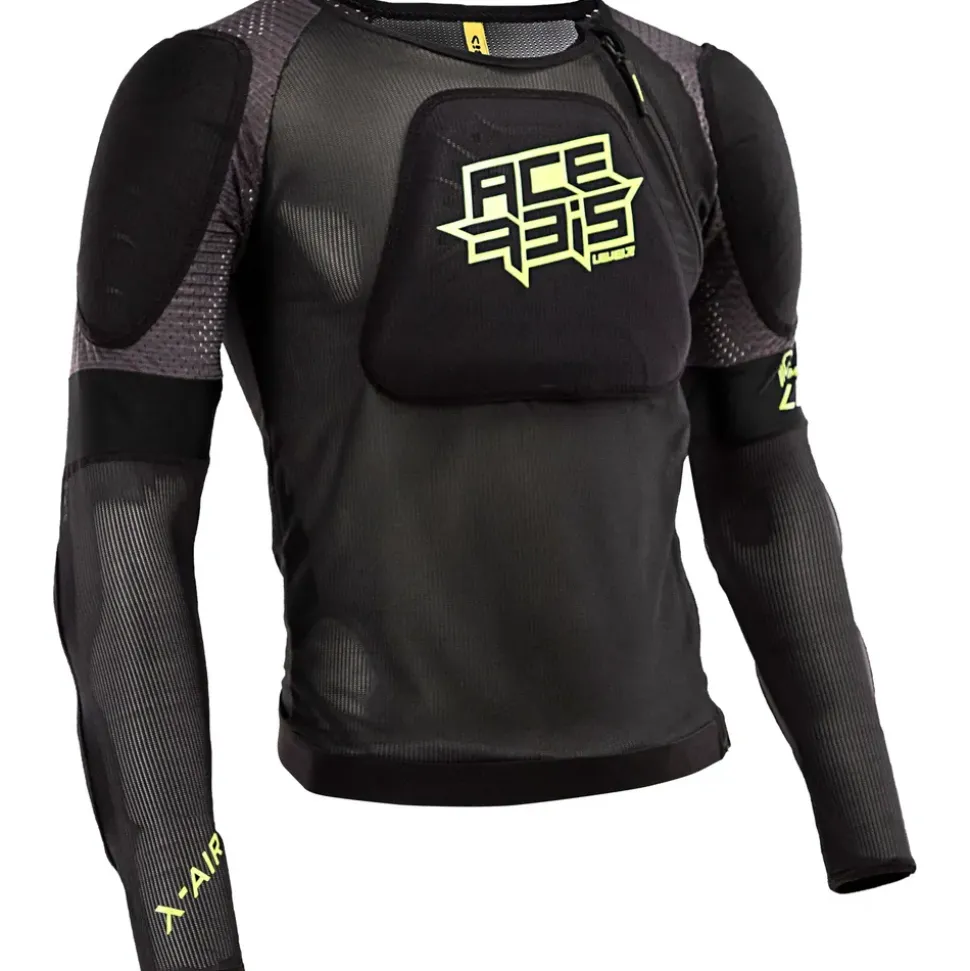 Acerbis X-Air Protektorenjacke Schwarz/Neon-Gelb S/M