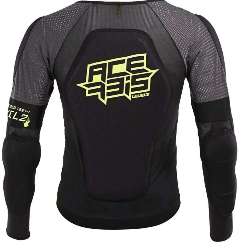 Acerbis X-Air Protektorenjacke Schwarz/Neon-Gelb S/M