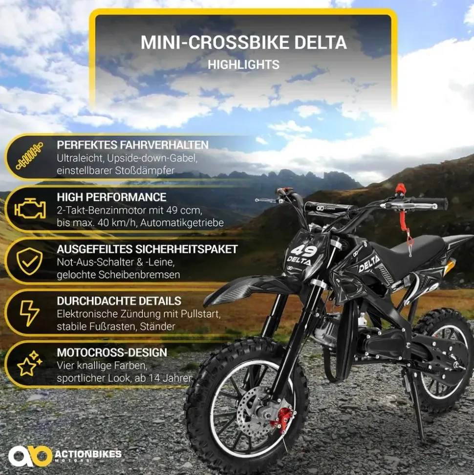 ACTIONBIKES MOTORS Crossbike Delta