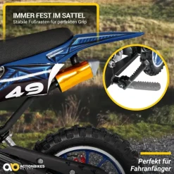 ACTIONBIKES MOTORS Delta 49 ccm 2,0 PS 40 km/h Grün