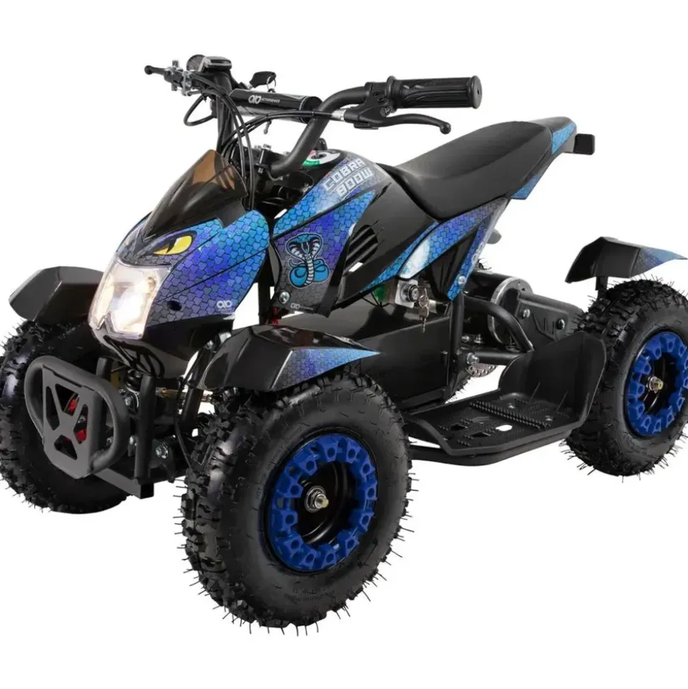 ACTIONBIKES MOTORS Elektro-Kinderquad Cobra blau/schwarz (800 Watt)