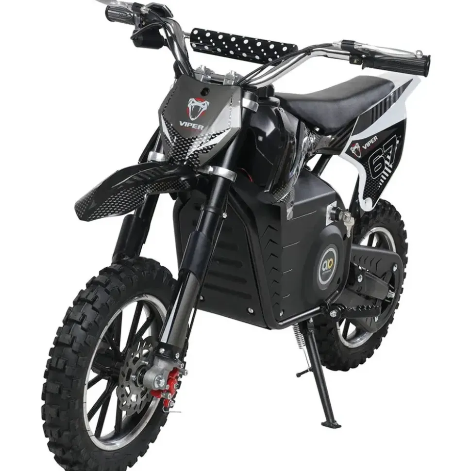 ACTIONBIKES MOTORS Kinder-Crossbike Viper Elektro-Kindermotorrad schwarz (SW)