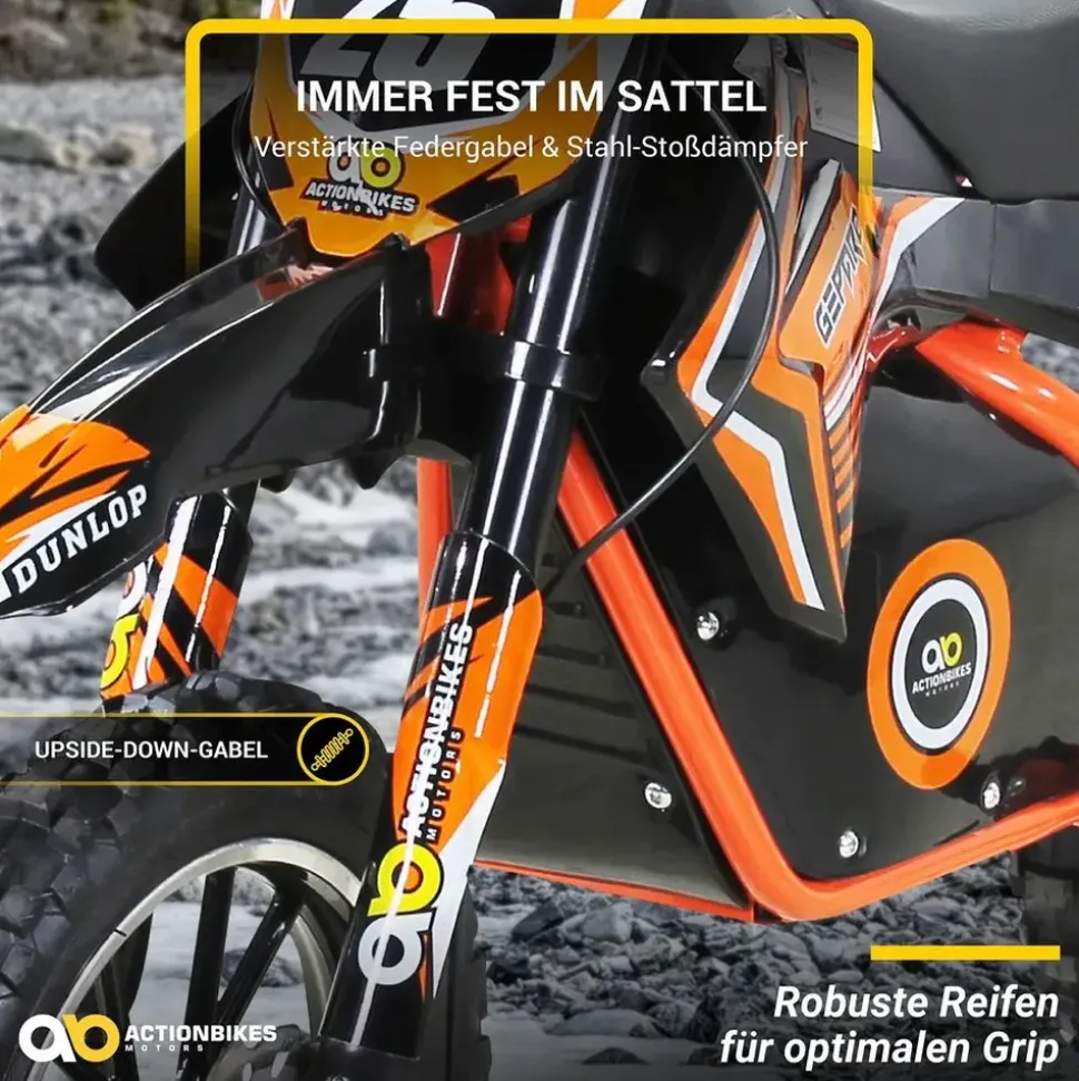 ACTIONBIKES MOTORS Mini Crossbike Gepard orange (PR0018560-04)