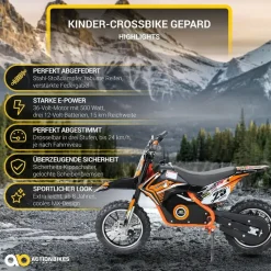 ACTIONBIKES MOTORS Mini Crossbike Gepard orange (PR0018560-04)