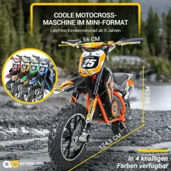 ACTIONBIKES MOTORS Mini Crossbike Gepard orange (PR0018560-04)