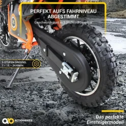 ACTIONBIKES MOTORS Mini Crossbike Gepard orange (PR0018560-04)