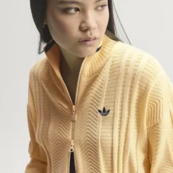 adidas FIREBIRD ORIGINALS JACKE, ZOPFMUSTER - Warm Vanilla - XL