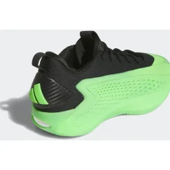 adidas Herren Basketballschuhe Anthony Edwards 1 Low Kids, Größe 38 2⁄3 in Grün LUCLIM/AURINK/CBLACK