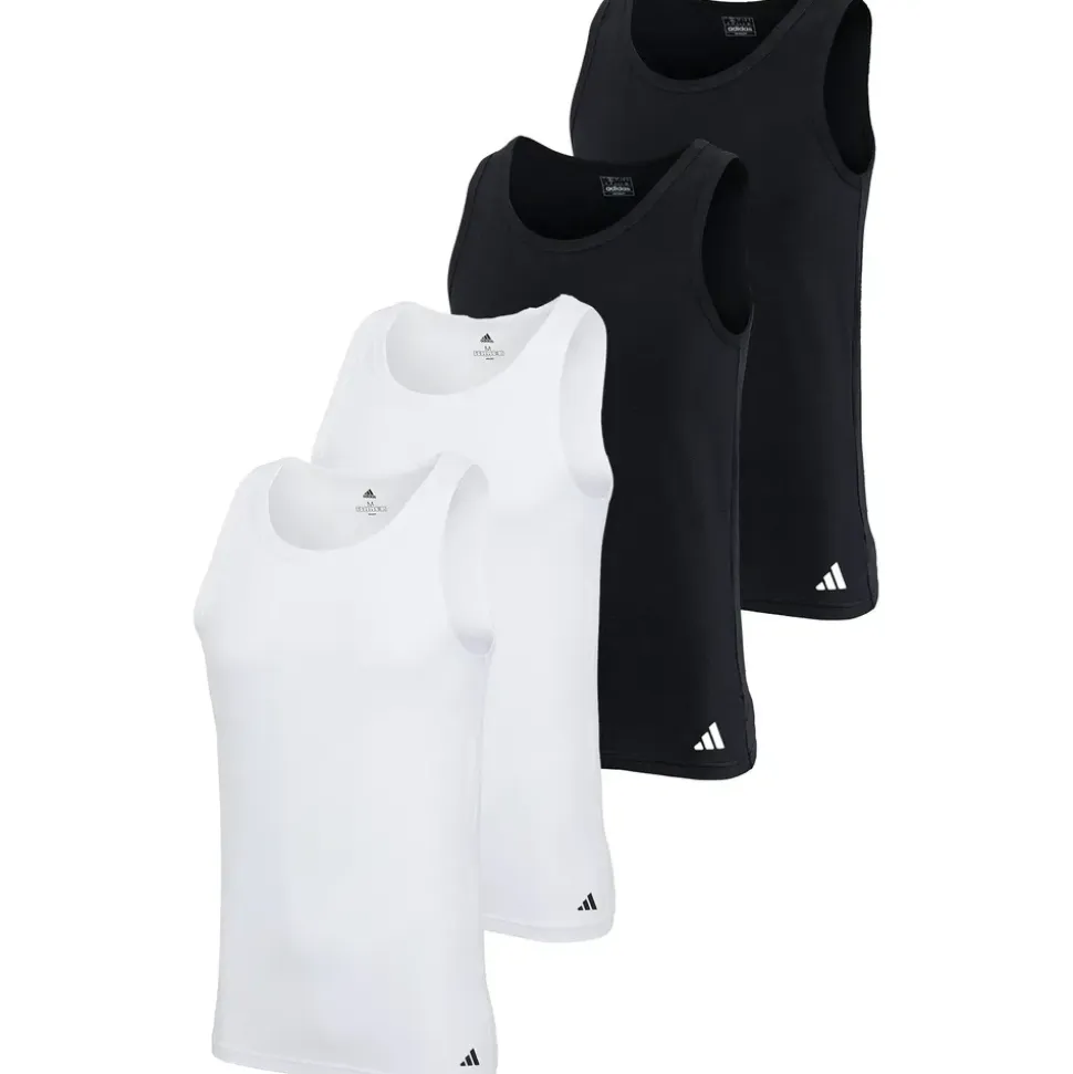 adidas SPORTSWEAR Unterhemd schwarz / weiß L