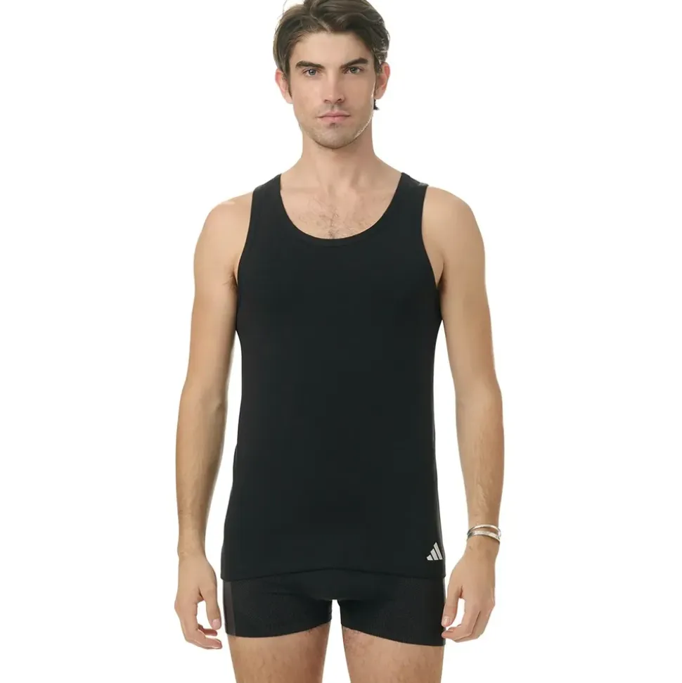 adidas SPORTSWEAR Unterhemd schwarz / weiß L