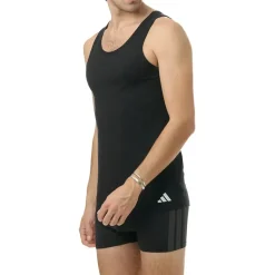 adidas SPORTSWEAR Unterhemd schwarz / weiß L