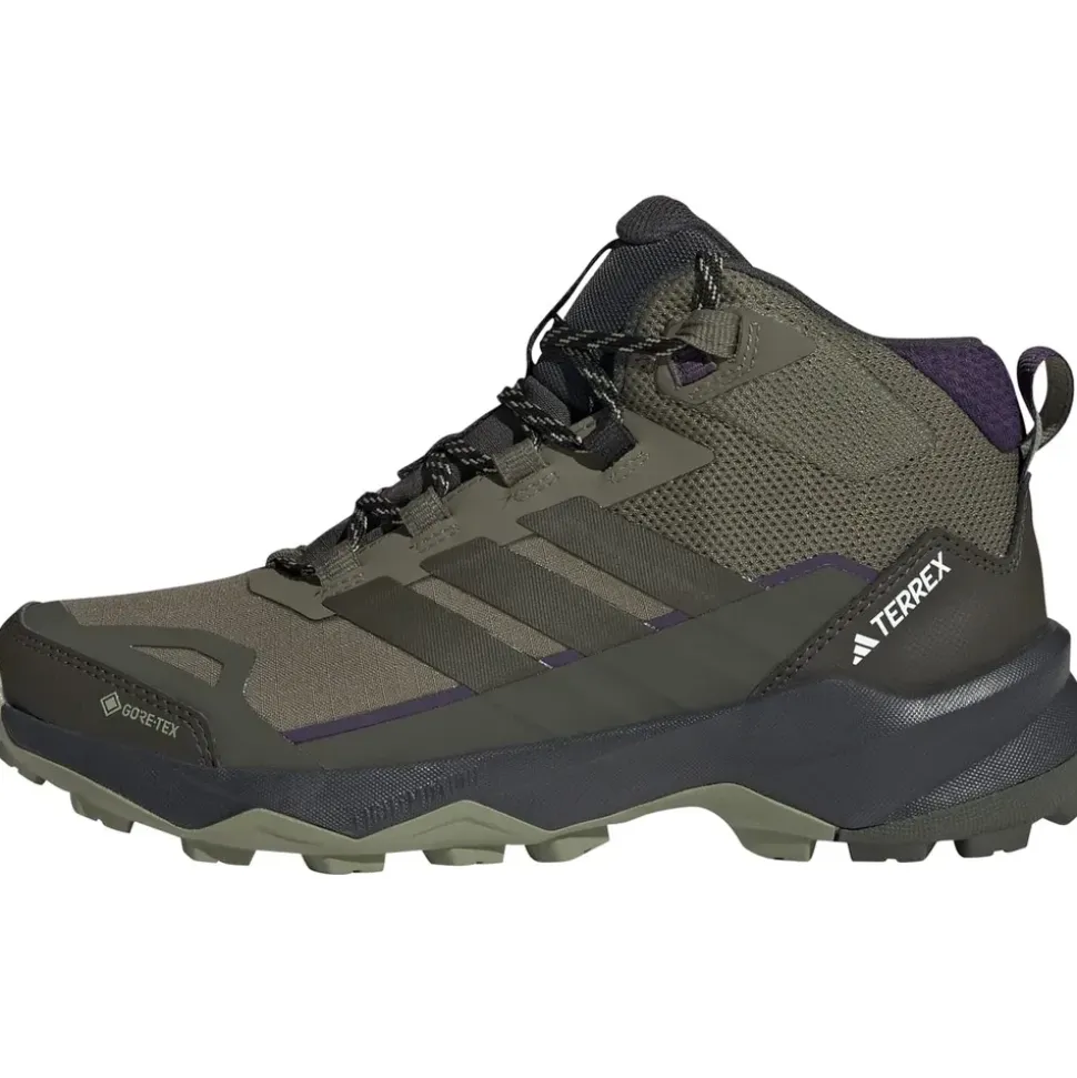 adidas Terrex Skychaser AX5 Mid GTX Olive Strata/Night Cargo/Aurora Plum 36 2/3
