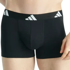 adidas Trunks Active Flex Cotton schwarz/weiß S 5er Pack