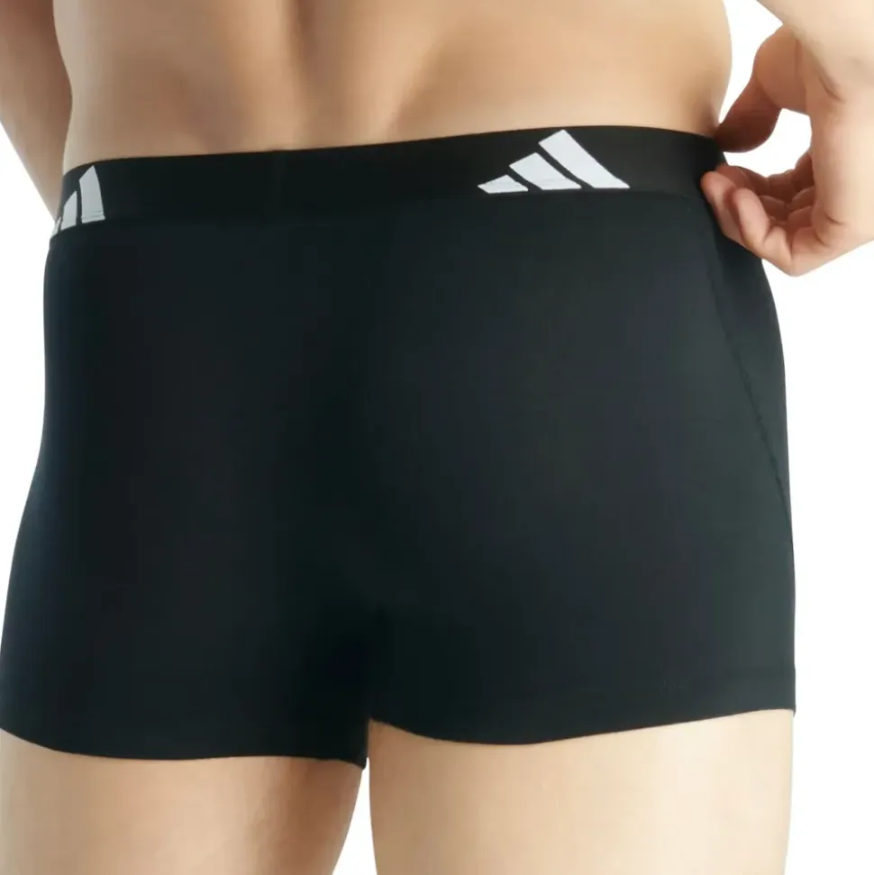 adidas Trunks Active Flex Cotton schwarz/weiß S 5er Pack