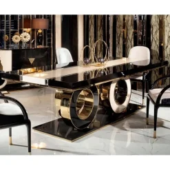 aea Esstisch Tisch Esszimmer Wohnzimmer Luxus Design Modern Neu,