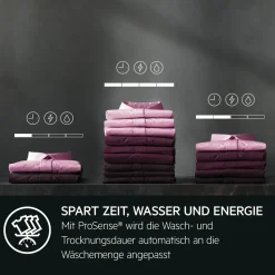 AEG LWR7S65690 Serie 7000 Waschtrockner (9 kg / 5 kg, 1600 U/min)