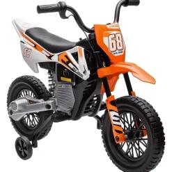 aiyaplay Kinder Elektro-Motorrad 12V orange (1-tlg)
