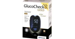 aktivmed GlucoCheck GOLD Blutzuckermessgerät Set mmol/l 1 st
