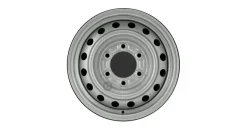 Alcar 6024 6x16 ET132 - LK6/205 ML161 Stahlfelge silber