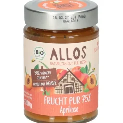 Allos Frucht Pur Aprikose bio 200g