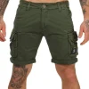 Alpha Industries Crew Patch Kurze Hose Dark Olive 31