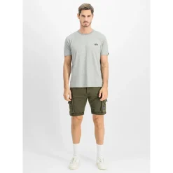Alpha Industries Crew Patch Kurze Hose Dark Olive 31