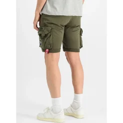 Alpha Industries Crew Patch Kurze Hose Dark Olive 31