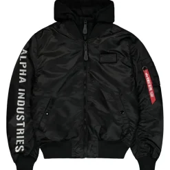 Alpha Industries MA-1 D-Tec SE Jacke Black/Reflective M