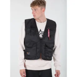 Alpha Industries Utility Weste Black S-M