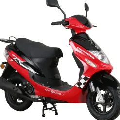 Alpha Motors CityLeader 50 ccm 2,7 PS 25 km/h rot
