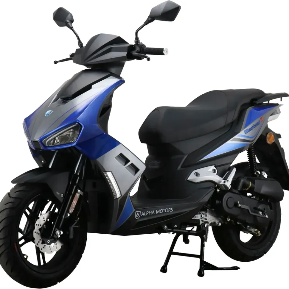 Alpha Motors Mustang FI 50 ccm 2,99 PS 45 km/h blau/grau