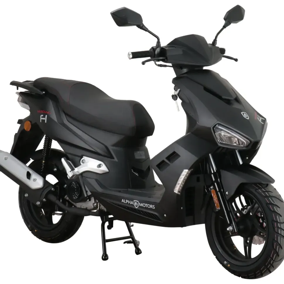 Alpha Motors Mustang FI 50 ccm 3,0 PS 25 km/h Schwarz