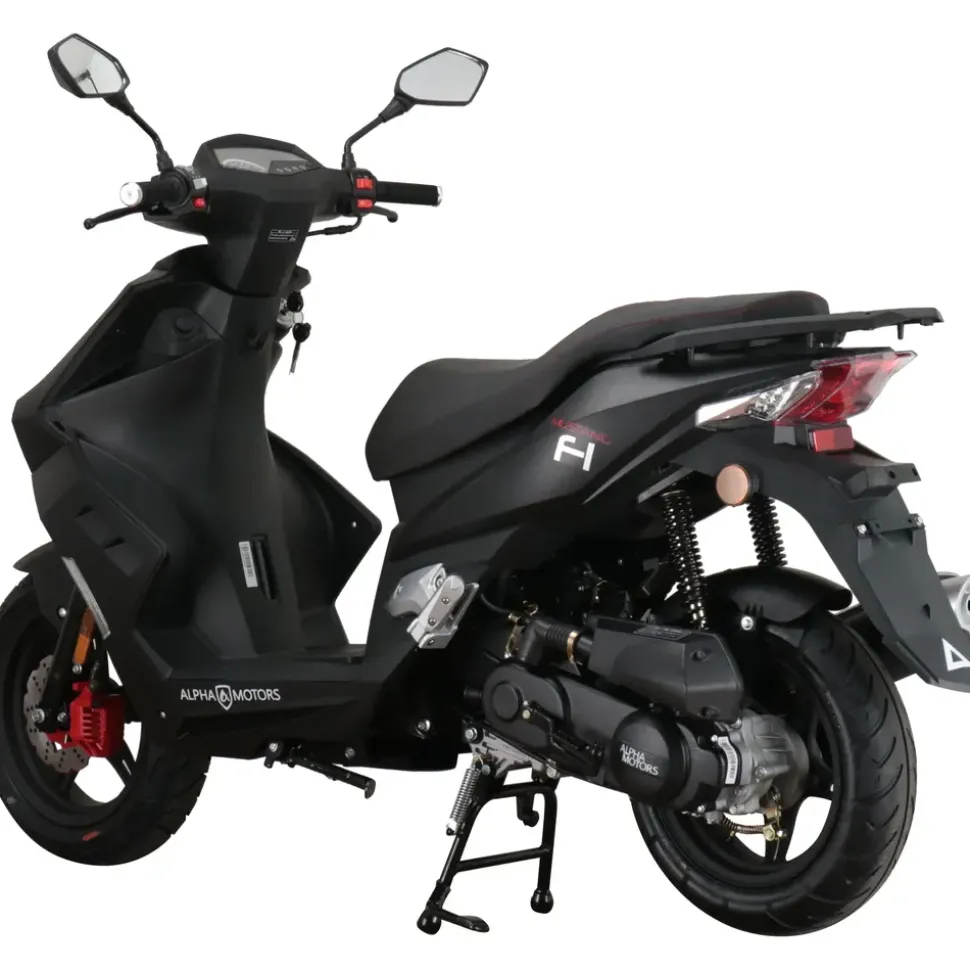 Alpha Motors Mustang FI 50 ccm 3,0 PS 25 km/h Schwarz