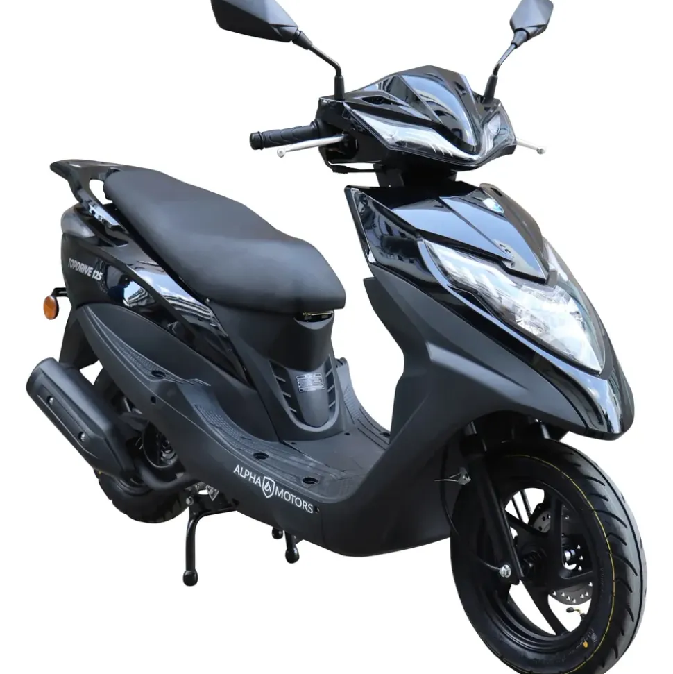 Alpha Motors Topdrive 125 ccm 8,6 PS 85 km/h schwarz