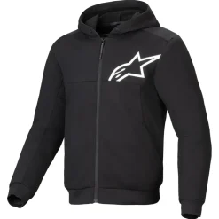 Alpinestars Chrome V2 Sport Hoodie Schwarz/Weiß L