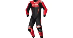 Alpinestars Gp-r7 Lederkombi - Schwarz/Rot / 46
