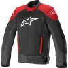 Alpinestars T-SP X Superair Textiljacke Schwarz/Neon-Rot L
