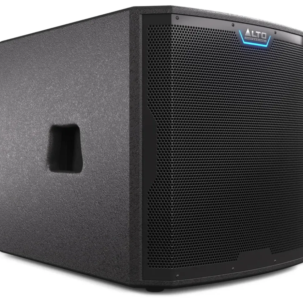 Alto TS15S 2500 Watt 15-Zoll Subwoofer, Aktiver PA-Lautsprecher mit 6 DSP-Modi, Einfacher Aufbau, 132dB, 3-Zoll Schwingspule, Druckvoller Bass