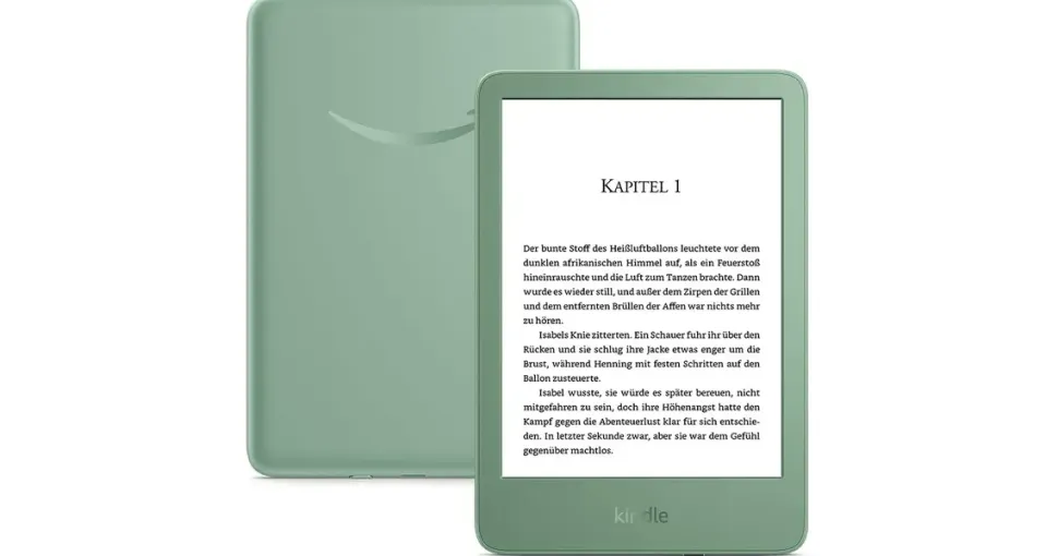 Amazon Kindle (11. Gen) 2024 16 GB ohne Werbung Matchagrün