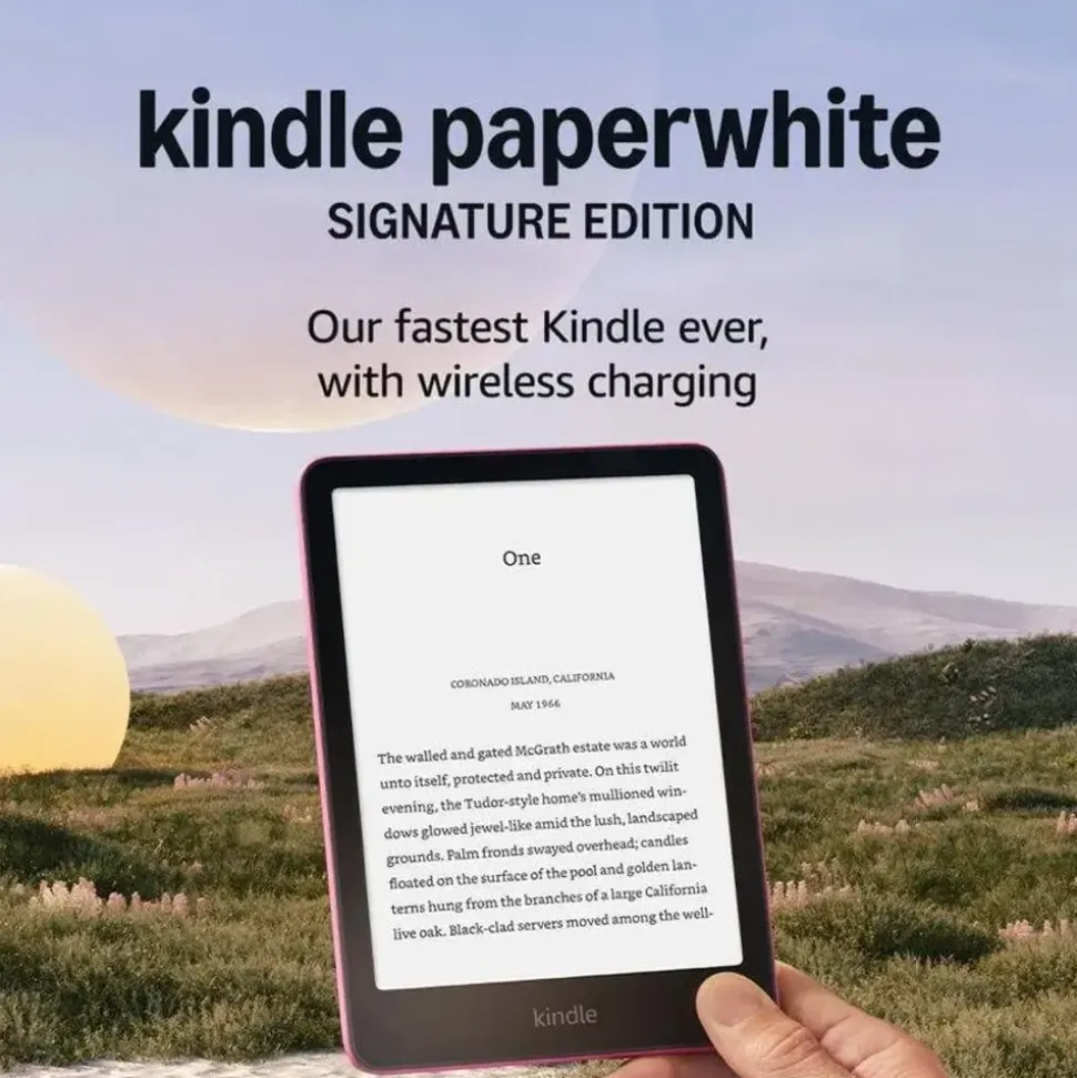 Amazon Kindle Paperwhite Signature Edition (12. Gen) 2024 32 GB Rosa Metallic