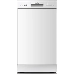 Amica GSP 14746-1 W Geschirrspüler (freistehend, 450 mm breit, Weiß)