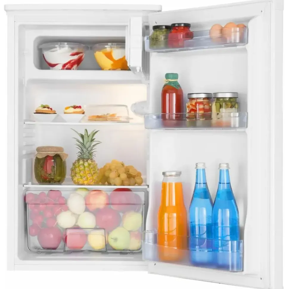 Amica KS 361 155 W Kühlschrank (83 l, 840 mm hoch, Weiß)