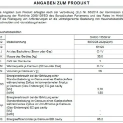 Amica SHGG 11559 W