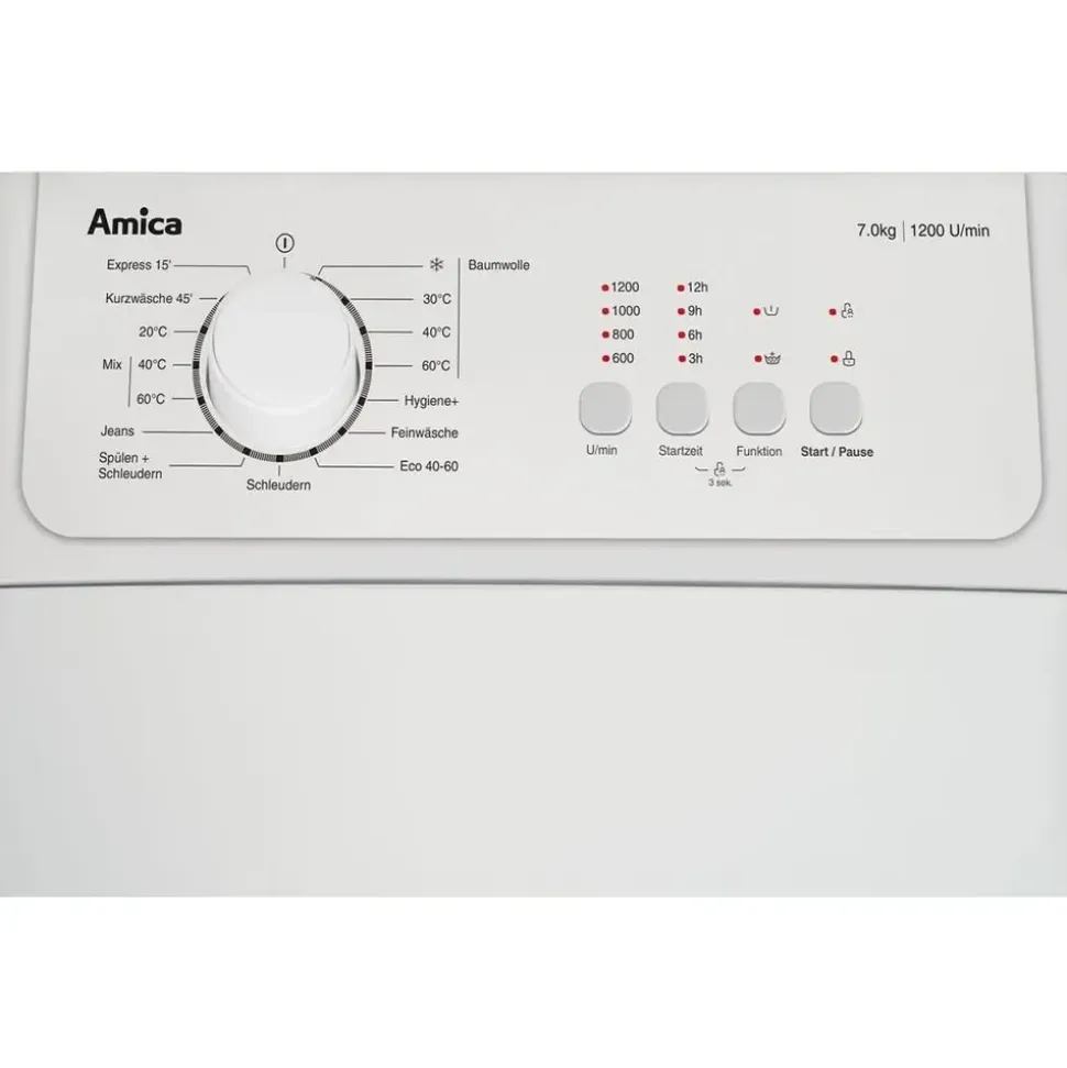 Amica WT 472 720 Toplader (7 kg, 1200 U/min)