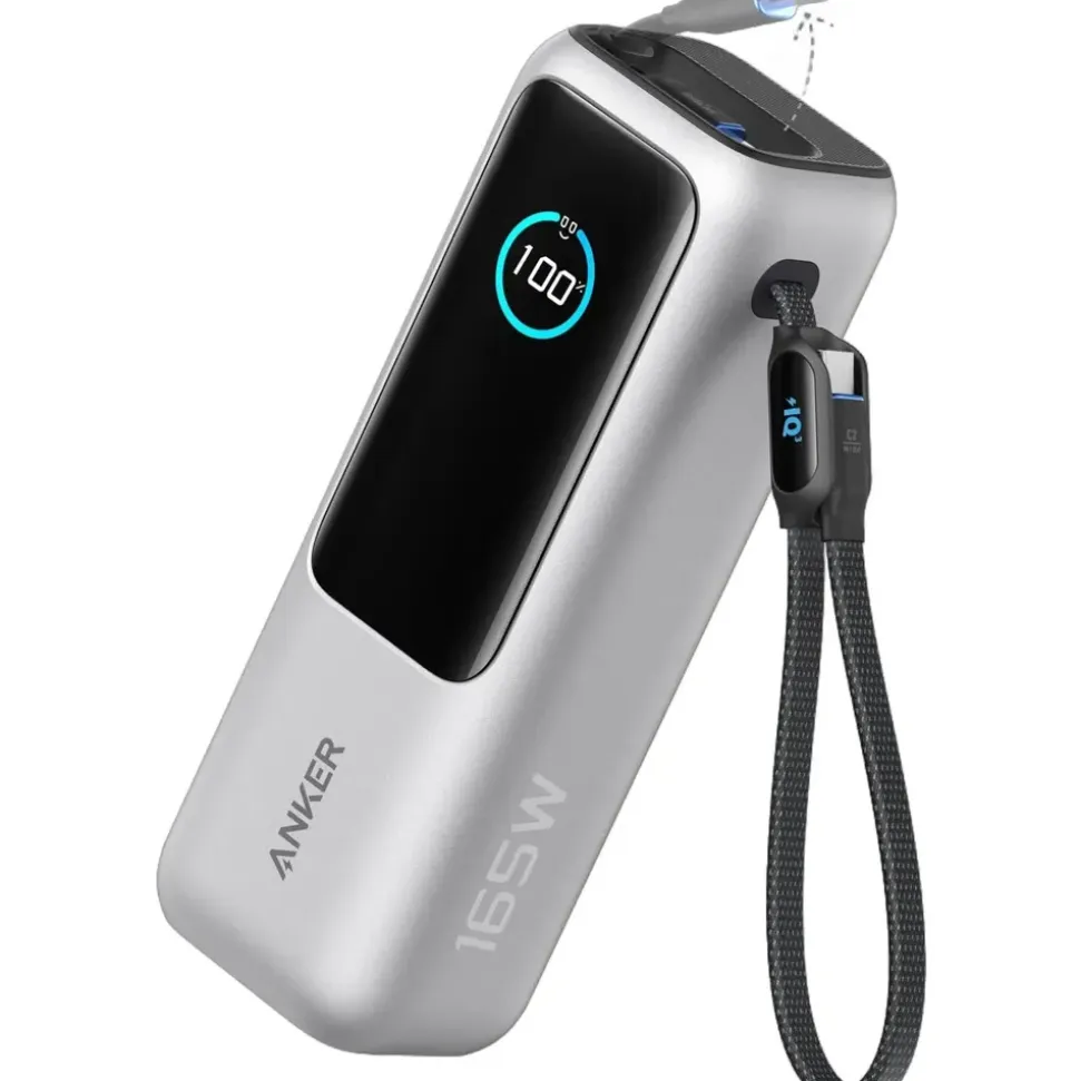 Anker A1695H41 25000 mAh 165 W, Silber
