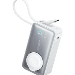 Anker MagGo Powerbank 10.000mAh für Apple Watch Aurora White
